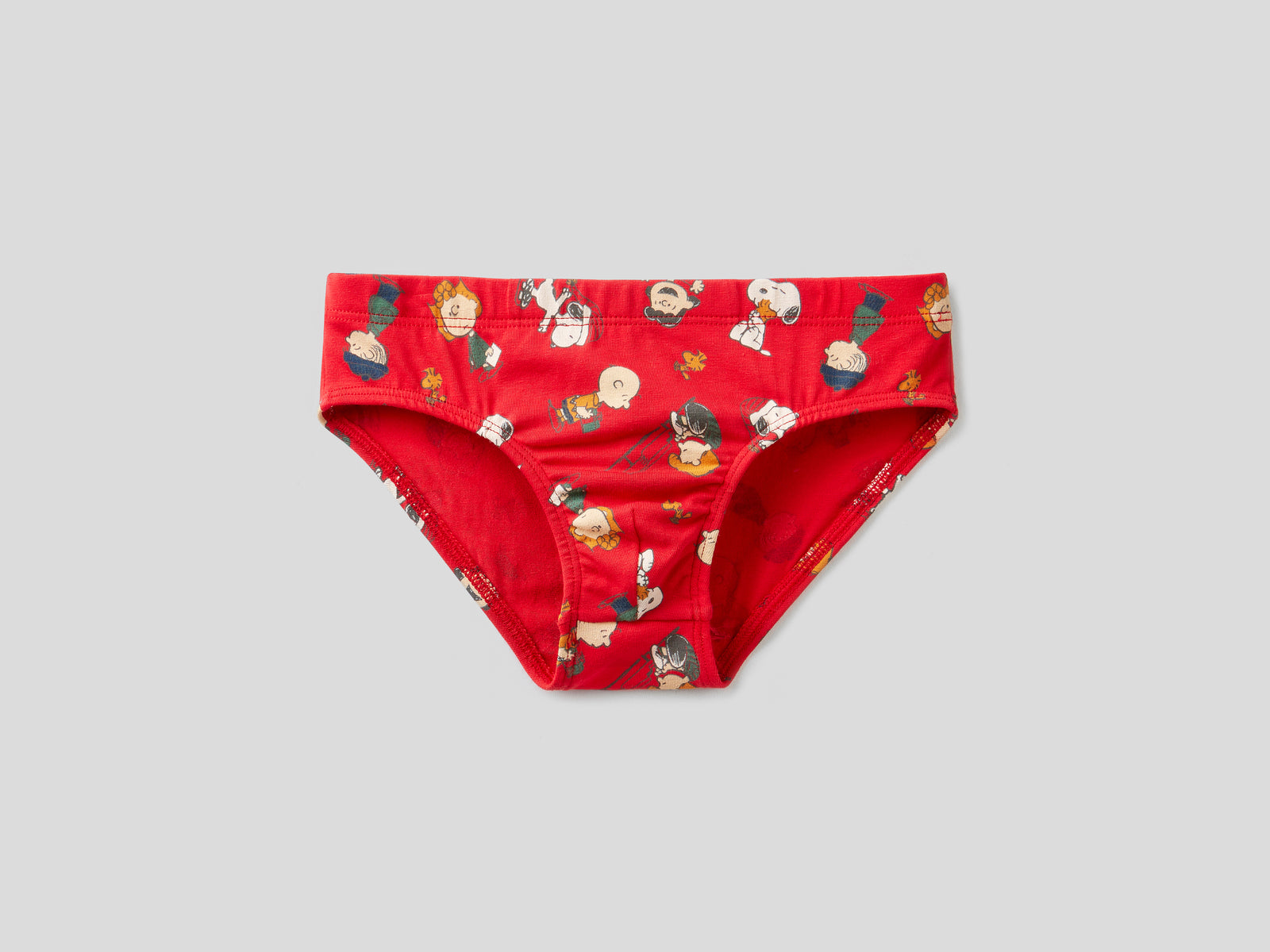 Slip Peanuts natalizi da bambino rosso | Benetton Outlet
