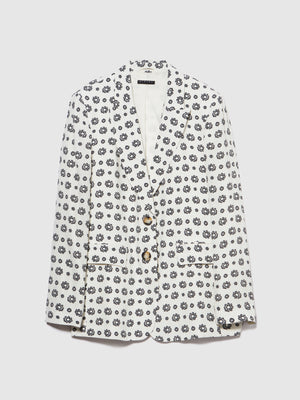 Blazer stampato