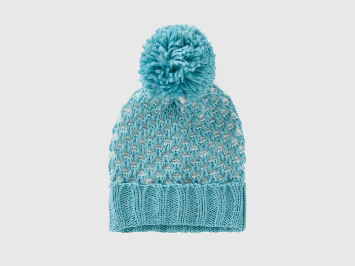Cappello con pom pom