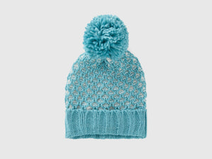 Cappello con pom pom
