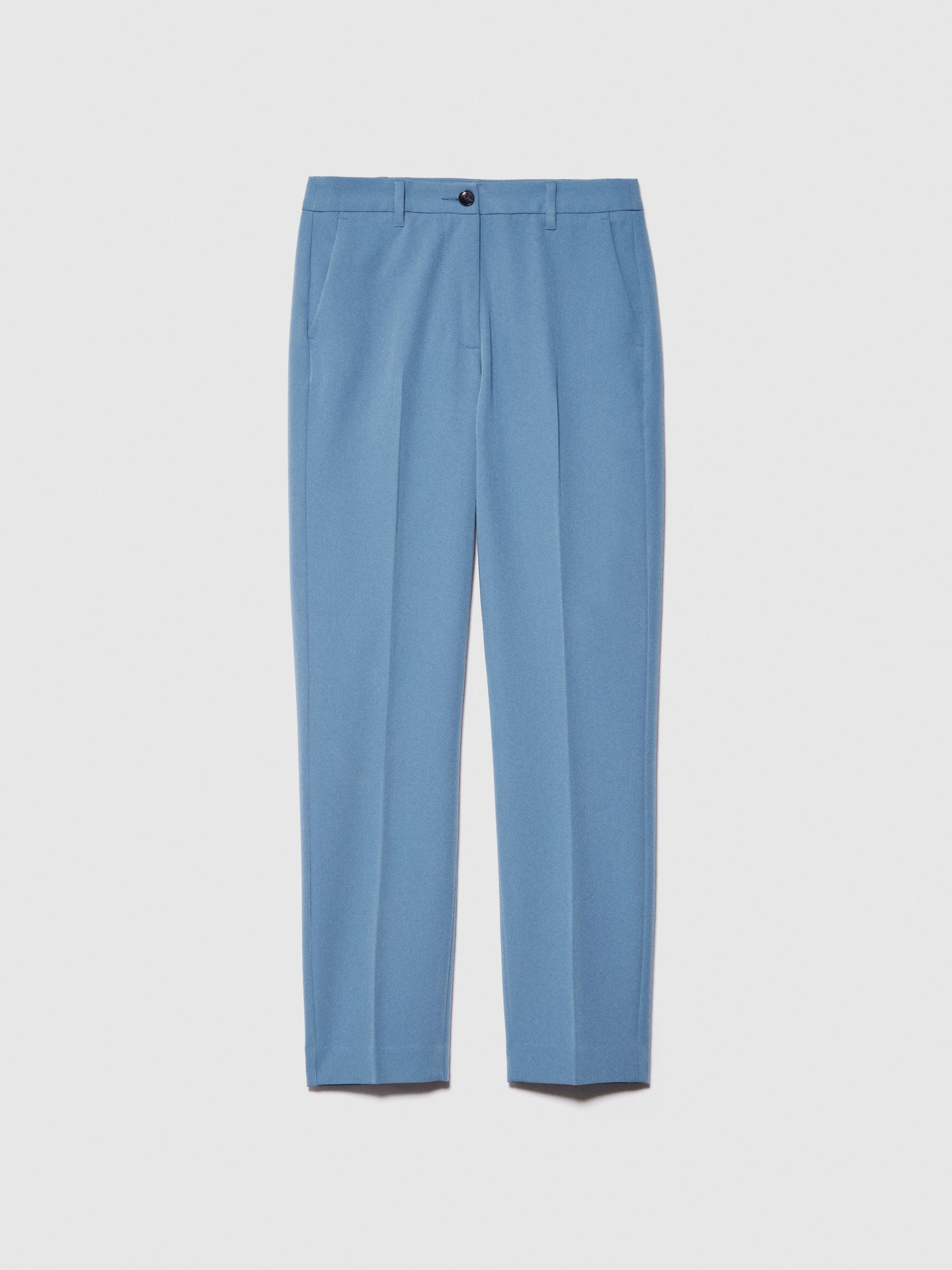 Pantaloni a sigaretta da donna blu | Sisley Outlet