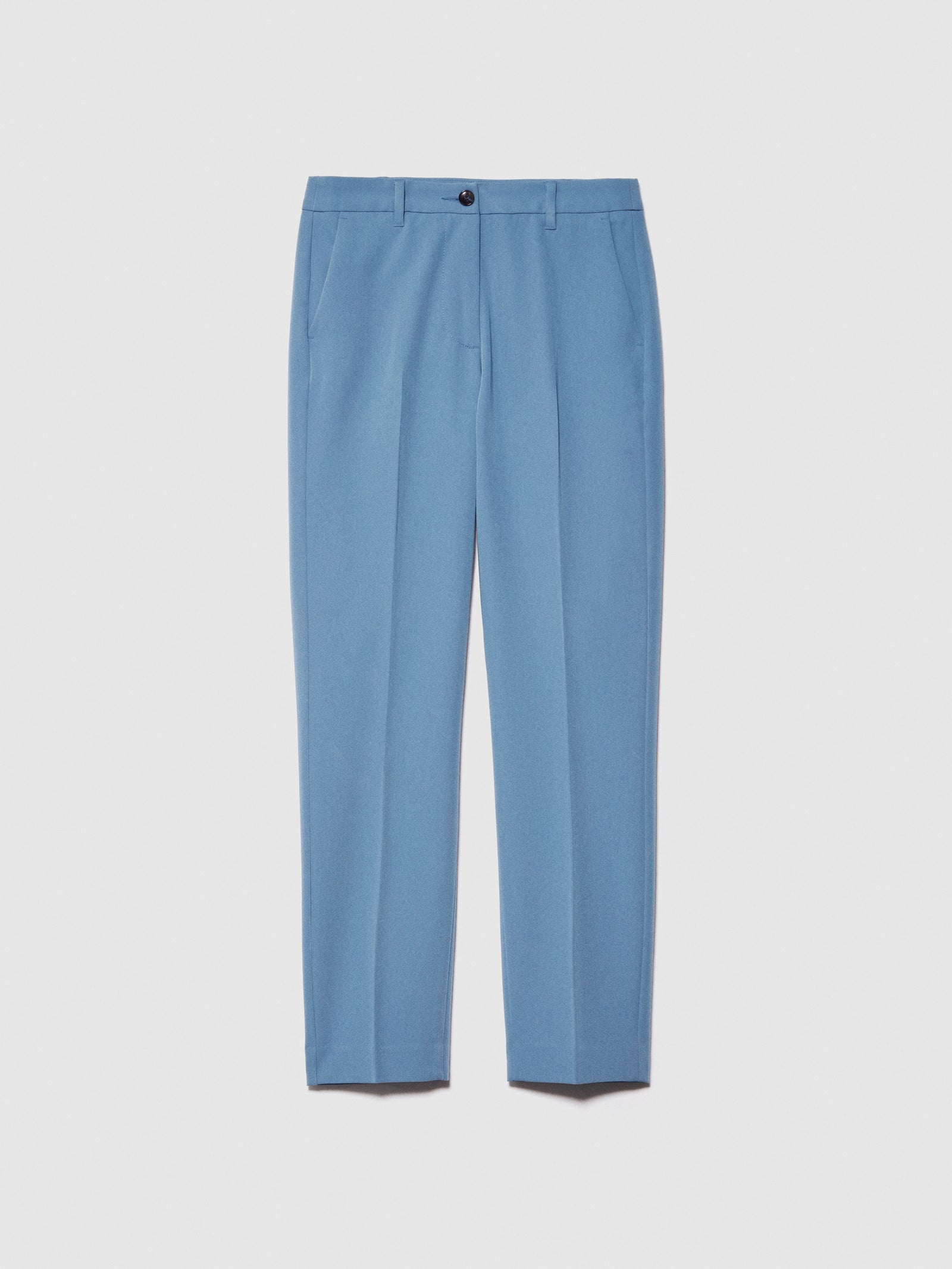 Pantaloni a sigaretta da donna blu | Sisley Outlet