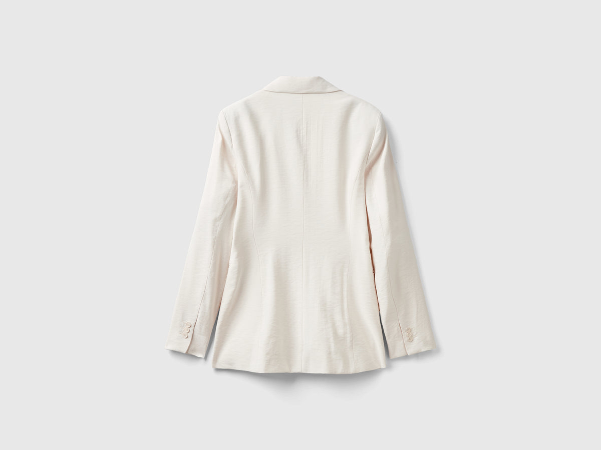 Blazer fluido sfiancato