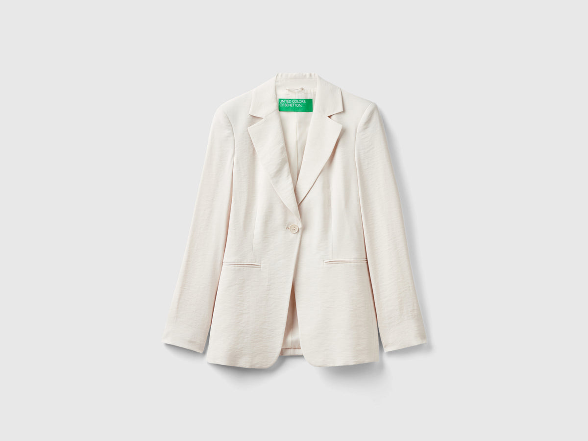 Blazer fluido sfiancato