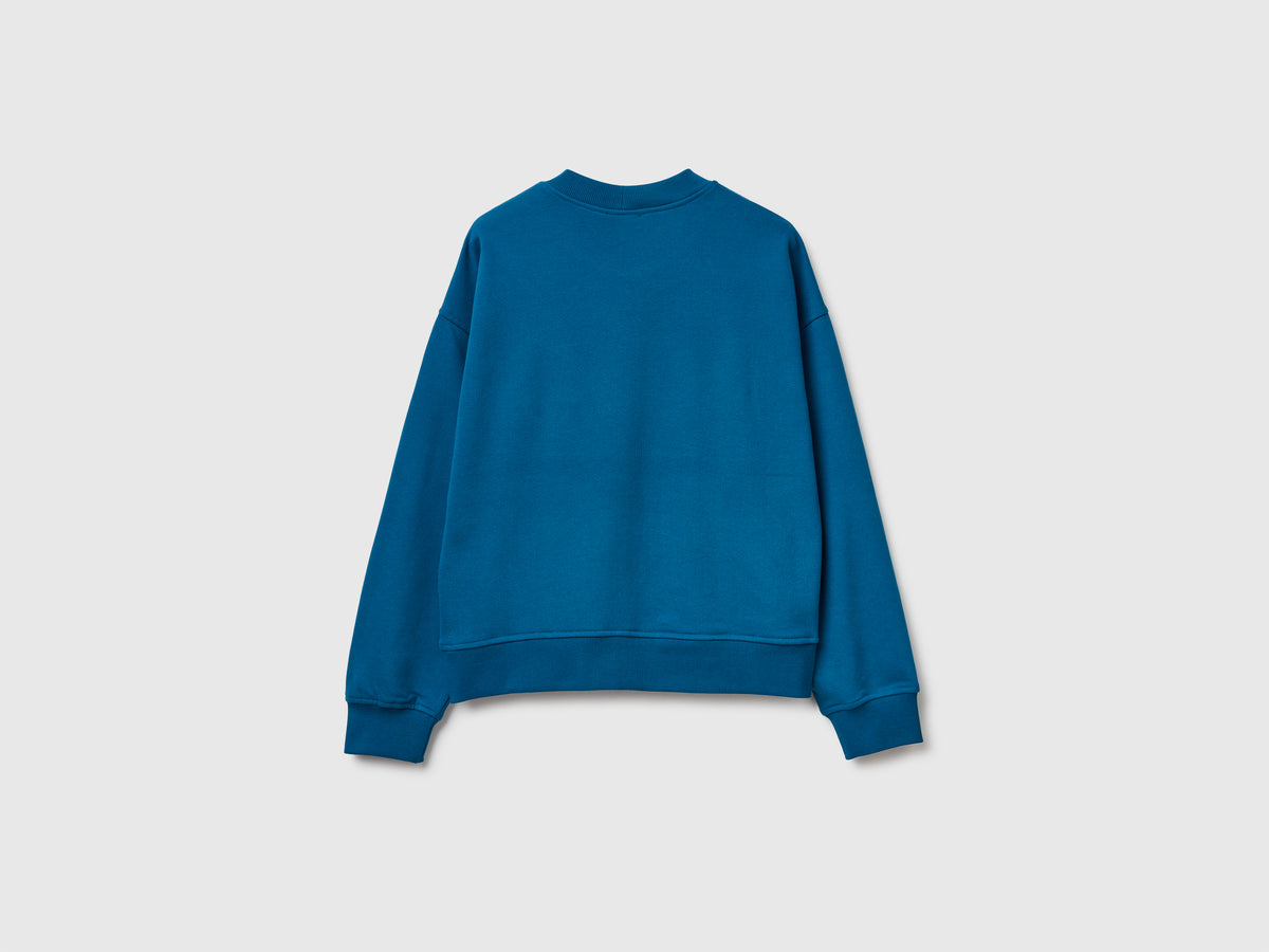 Felpa in misto cotone
