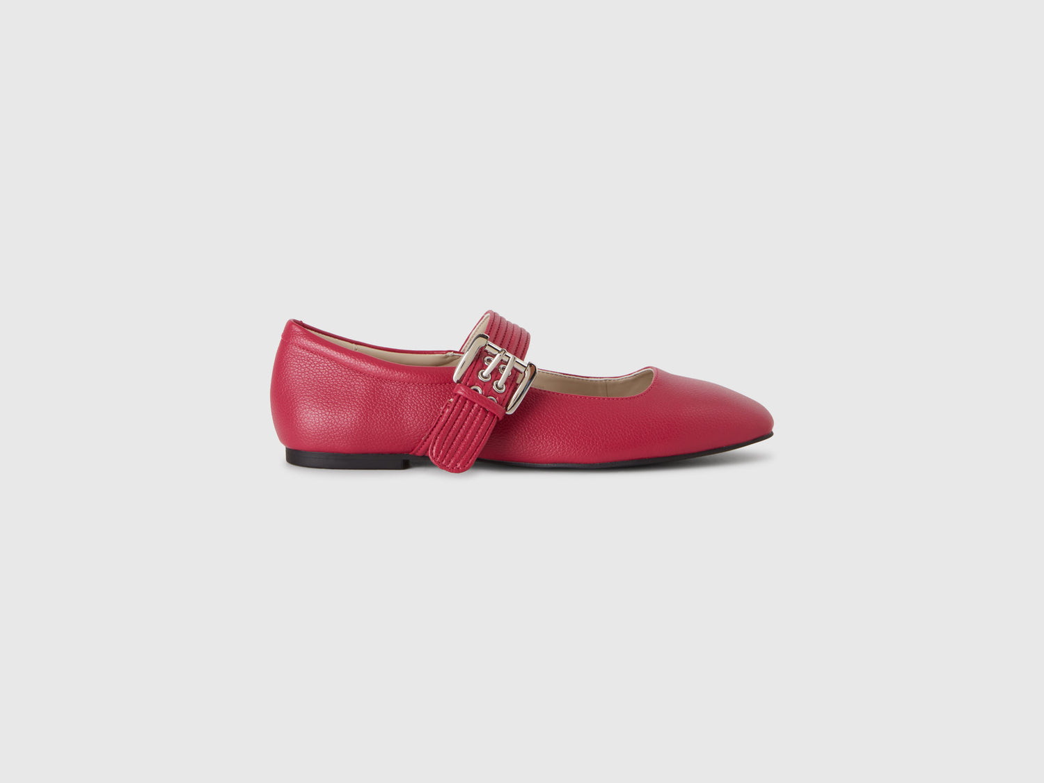Ballerine con cinturino da donna fragola | Benetton Outlet