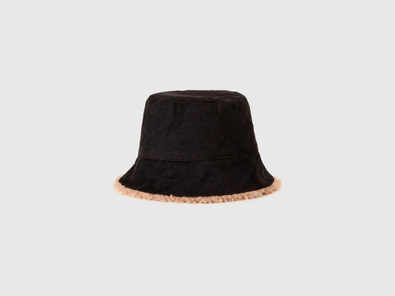 Cappello alla pescatora reversibile da donna marrone | Benetton Outlet