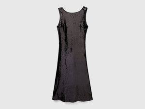 Abito lungo con paillettes