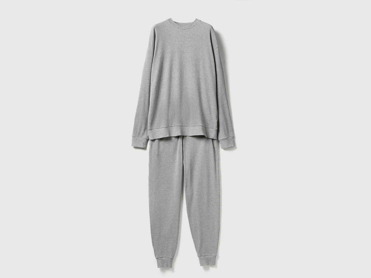 Pigiama in caldo cotone stretch
