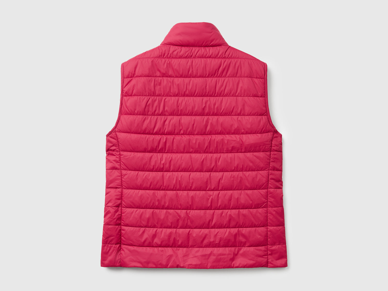 Smanicato slim fit imbottito da donna fucsia 2 | Benetton Outlet