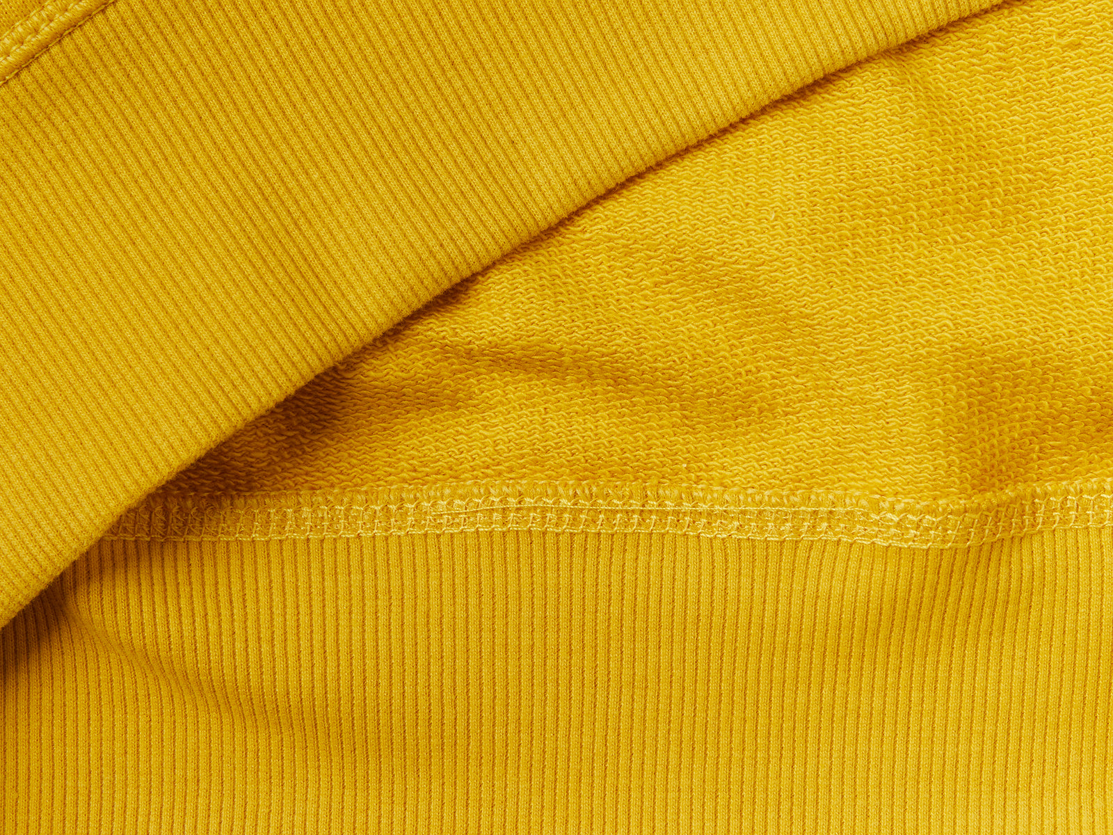 Felpa con cappuccio e stampa da uomo giallo 3 | Benetton Outlet