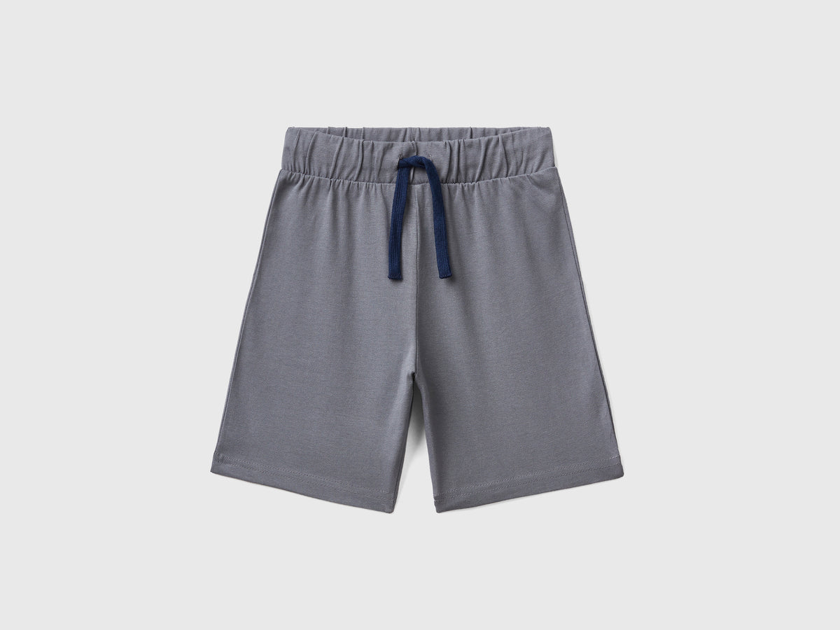 Pantaloni corti in puro cotone