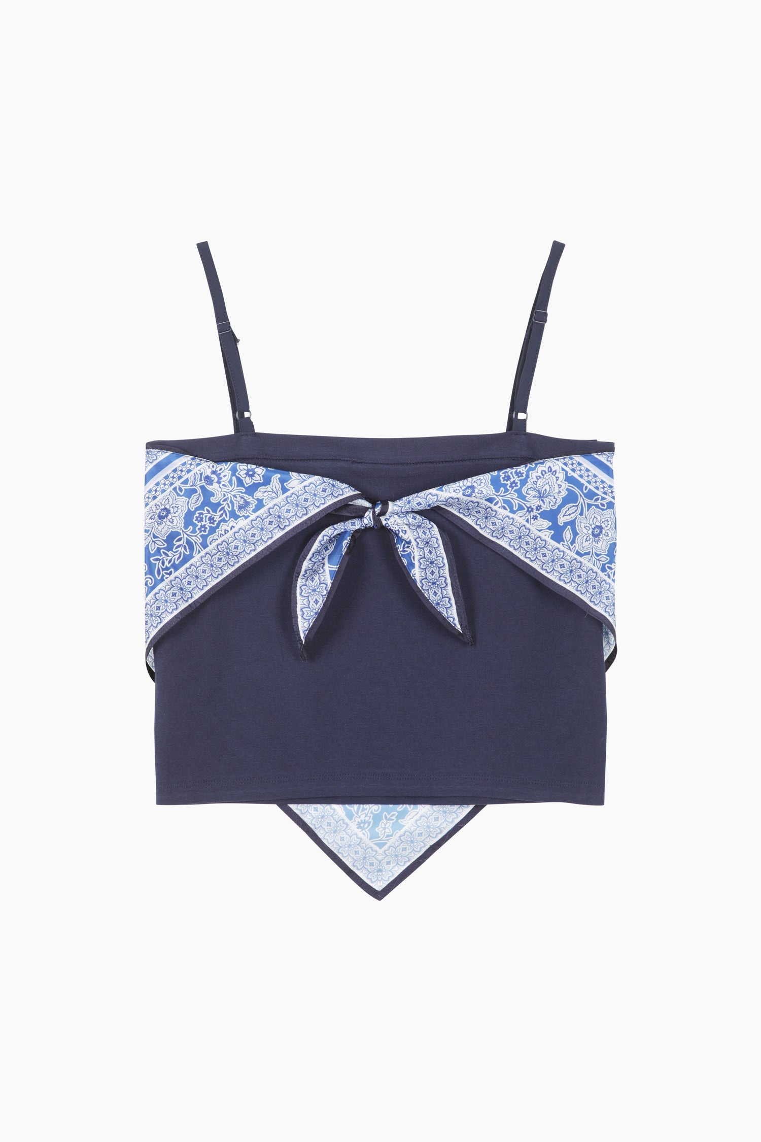Top foulard da donna blu 2 | Sisley Outlet