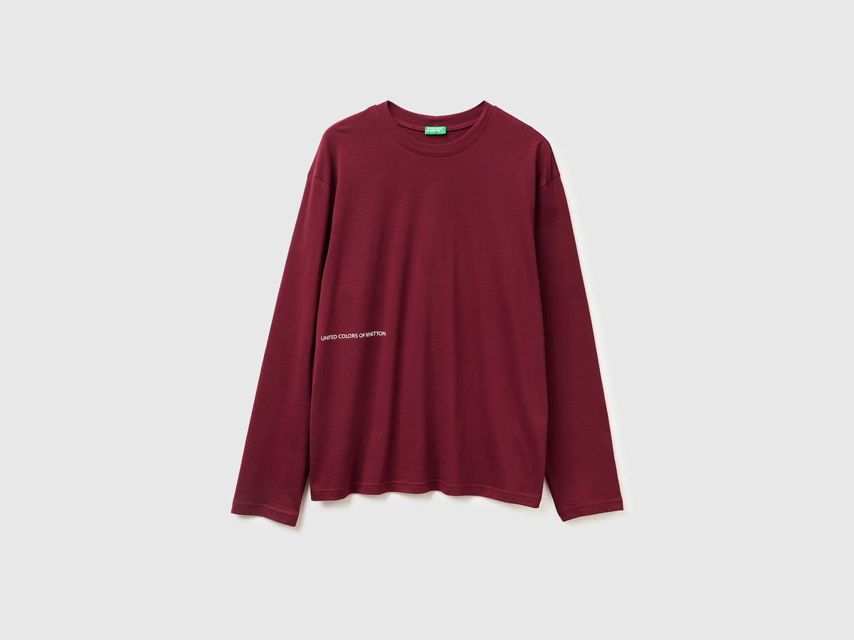 T-shirt con stampa logo