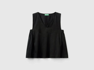 Top con scollo a V