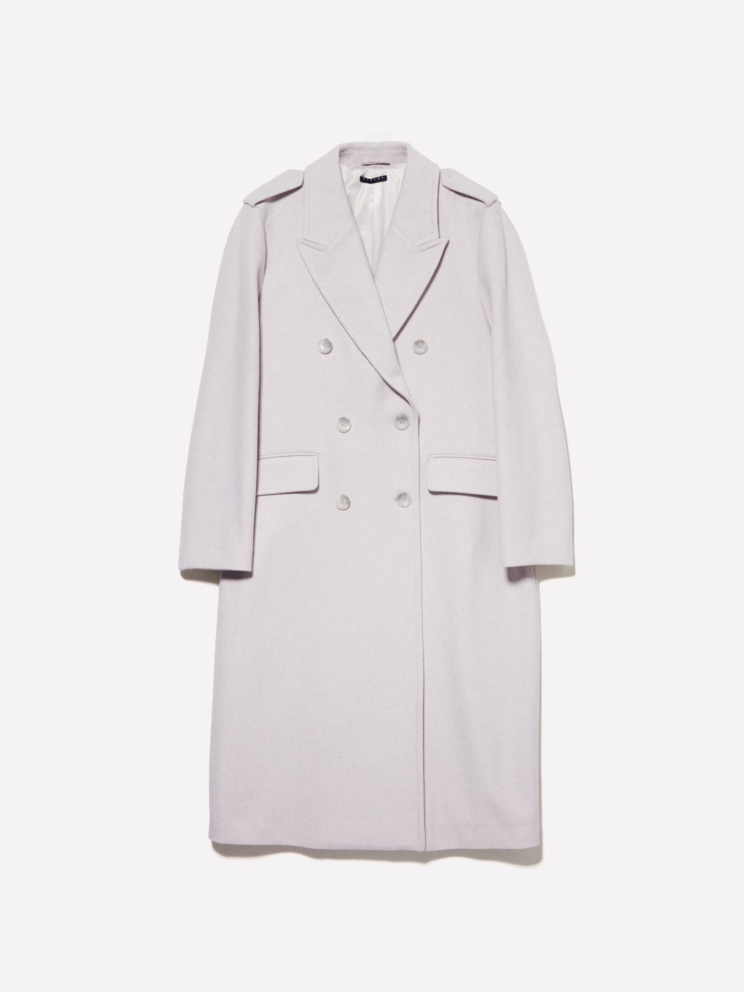 Cappotto lungo da donna bianco panna | Sisley Outlet