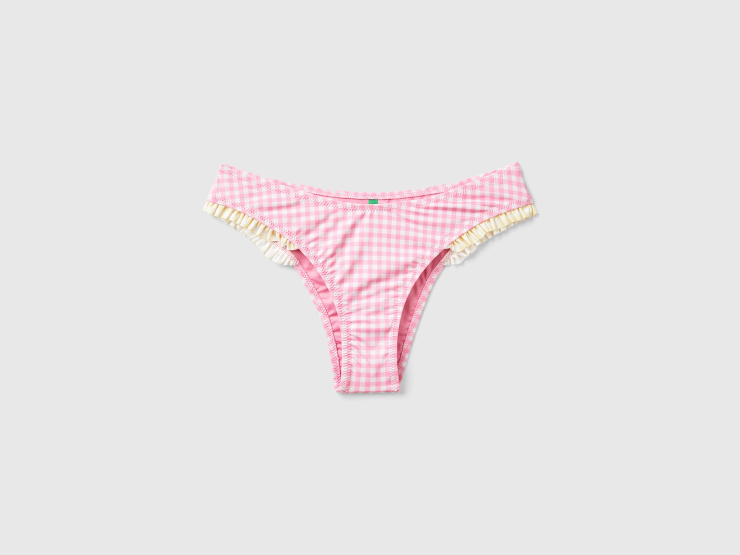 Slip mare a V vichy da donna rosa | Benetton Outlet