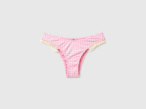 Slip mare a V vichy