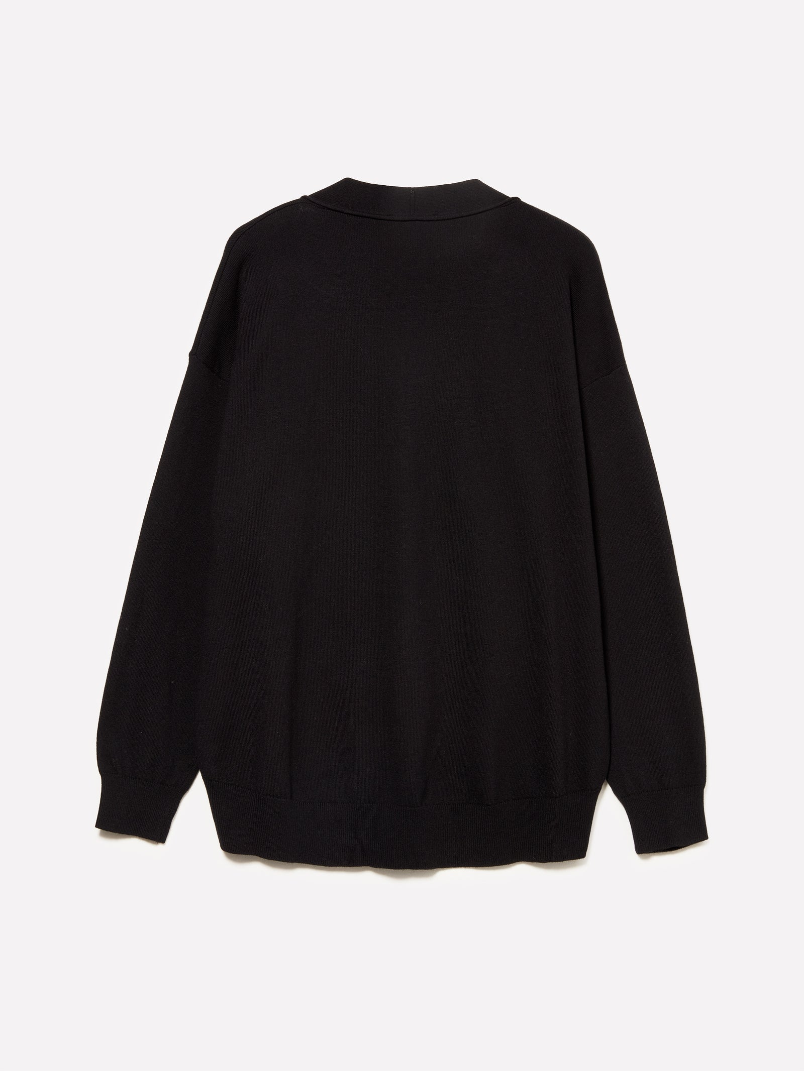 Cardigan over fit da donna nero 2 | Sisley Outlet
