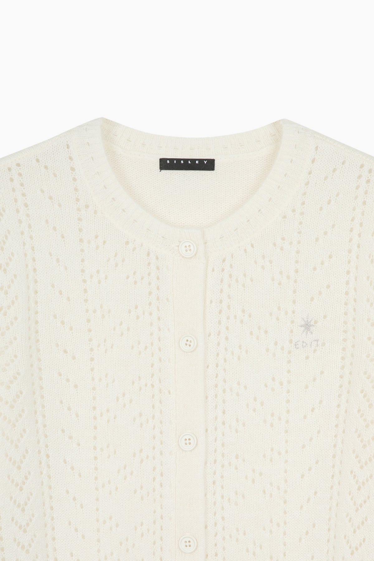 Cardigan traforato