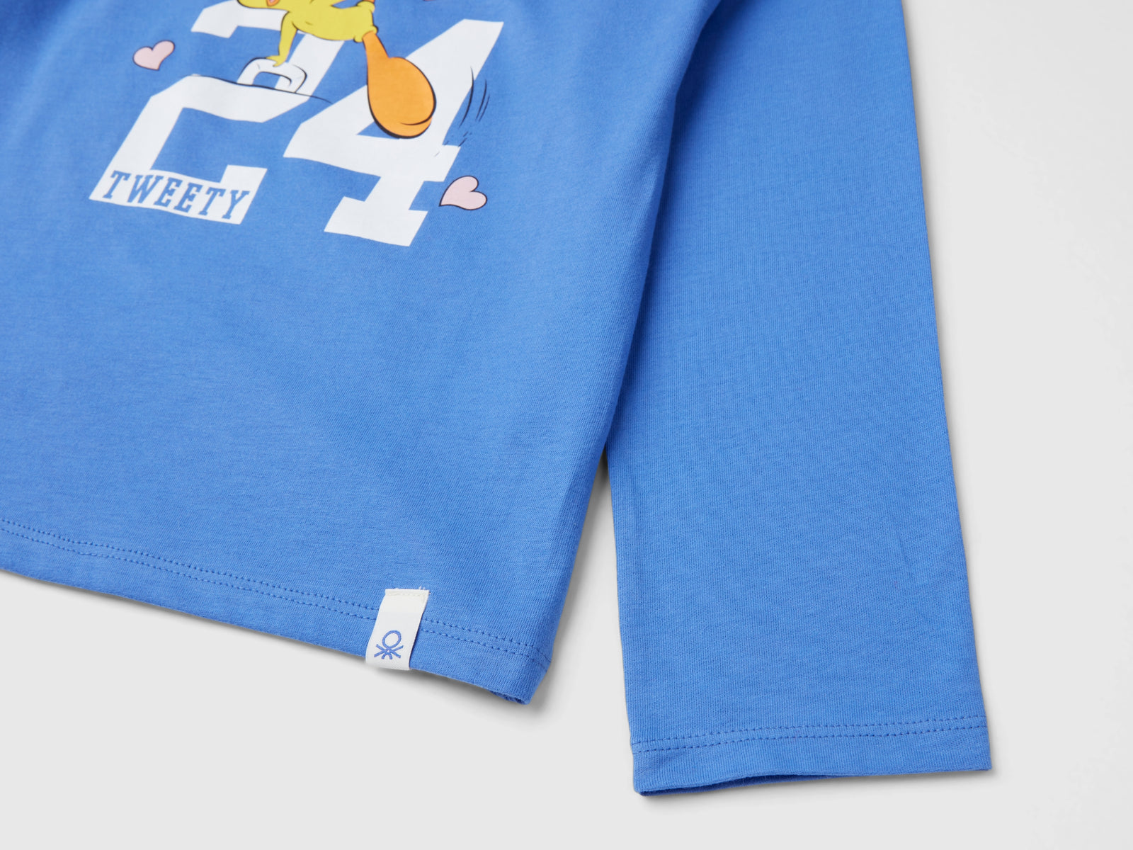 T-shirt ©Looney Tunes in caldo cotone bio da bambina pervinca 3 | Benetton Outlet