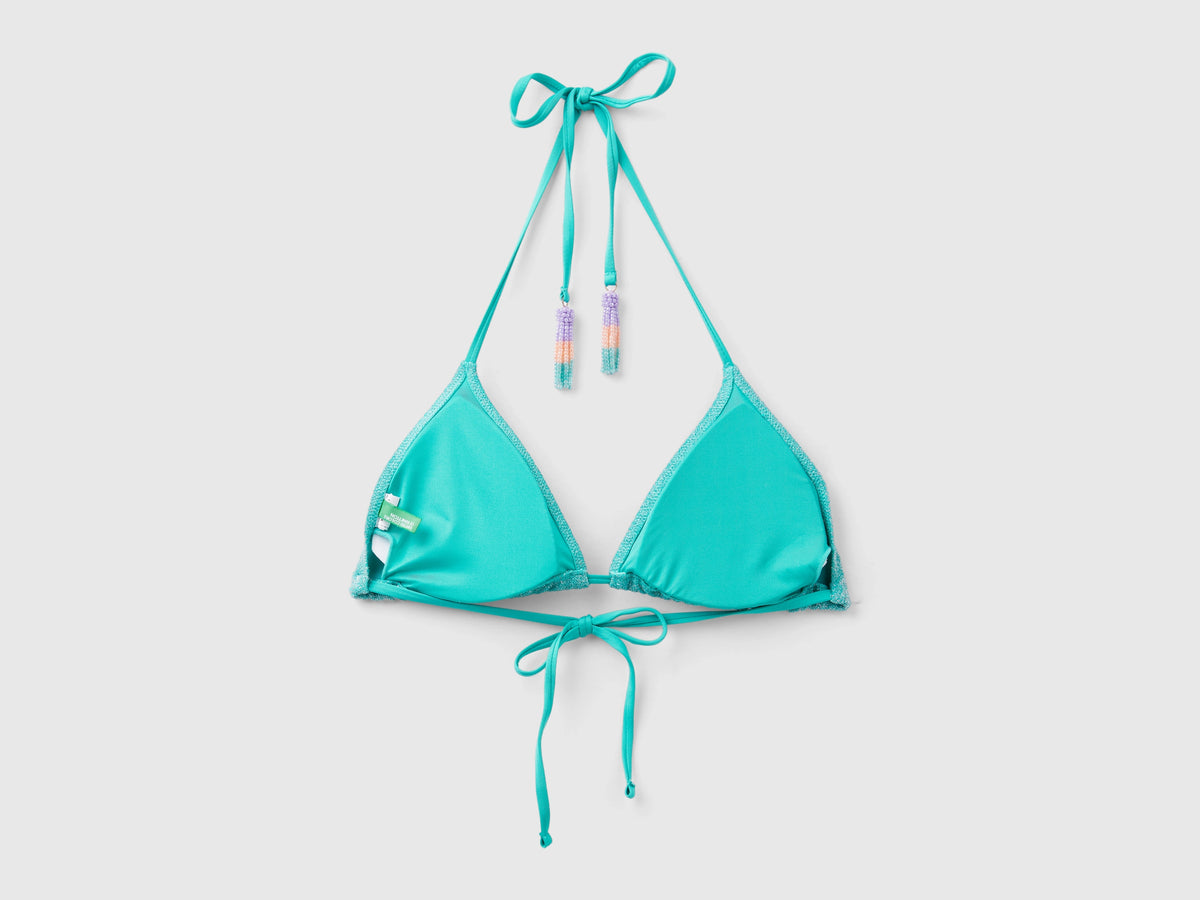 Triangolo mare con lurex