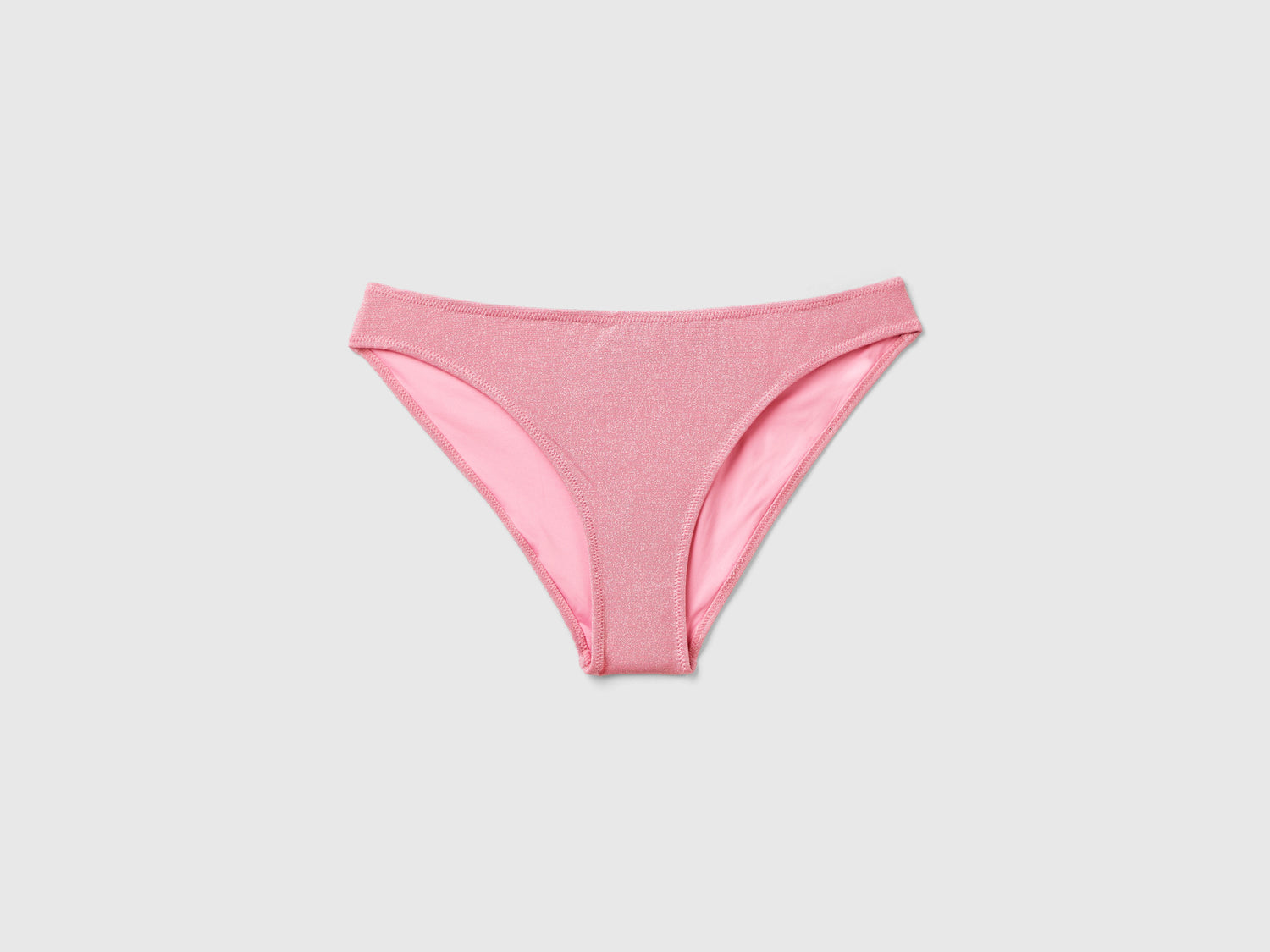 Slip mare con lurex da donna rosa | Benetton Outlet