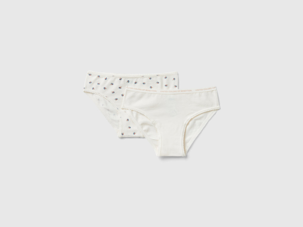Two stretch cotton briefs