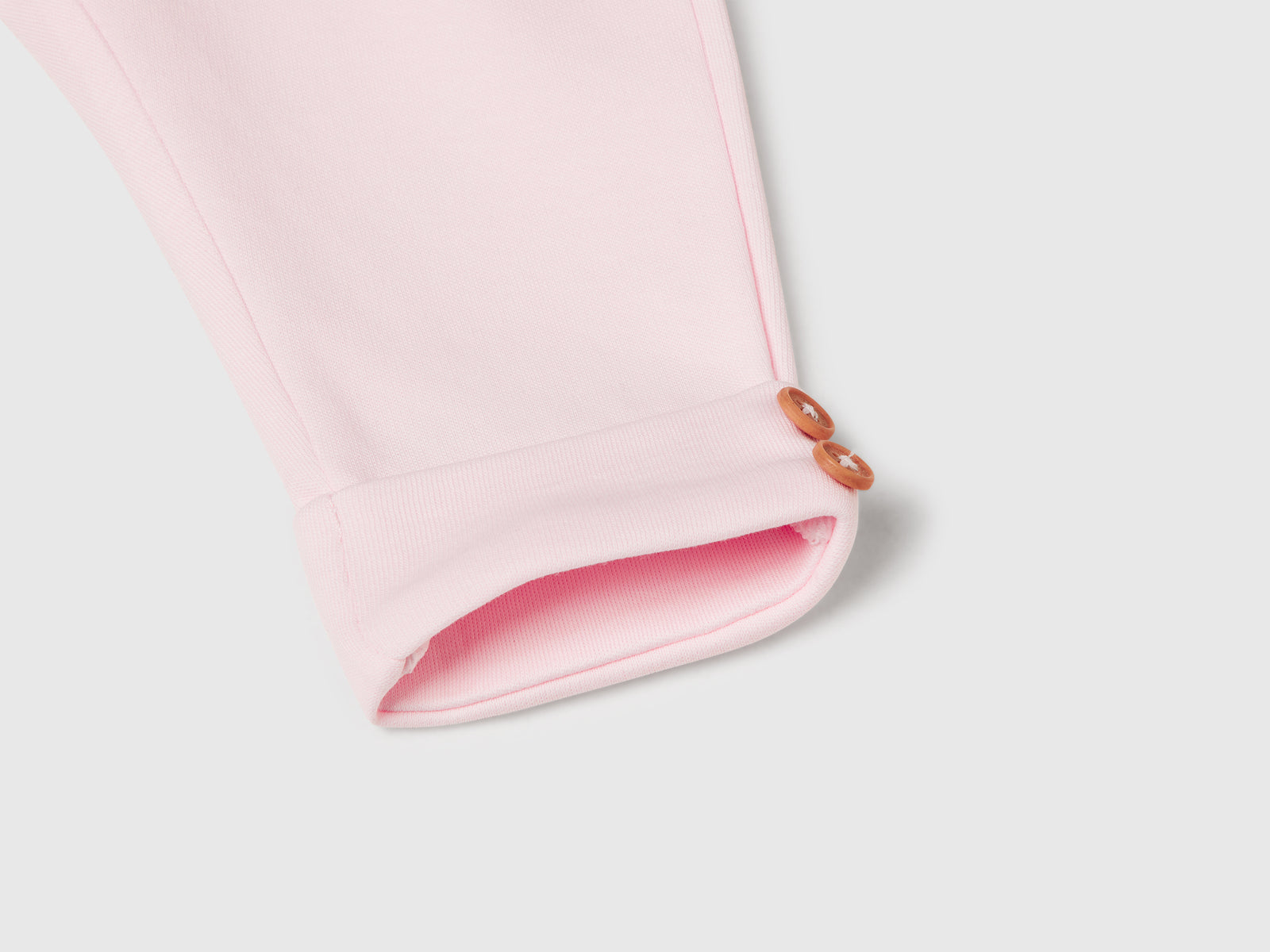 Leggings in puro cotone da neonato rosa 3 | Benetton Outlet