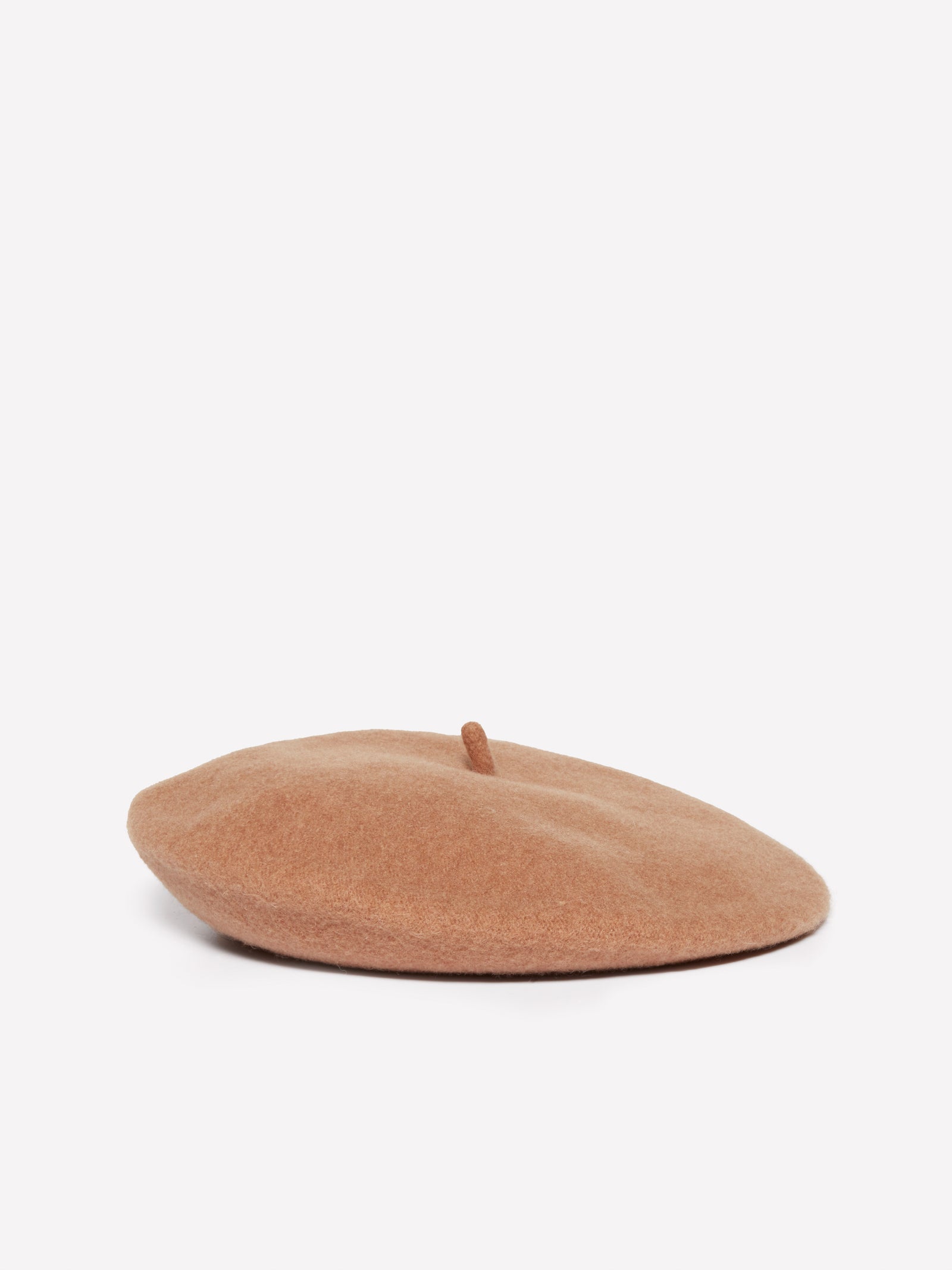 Wool beret da donna cammello | Sisley Outlet