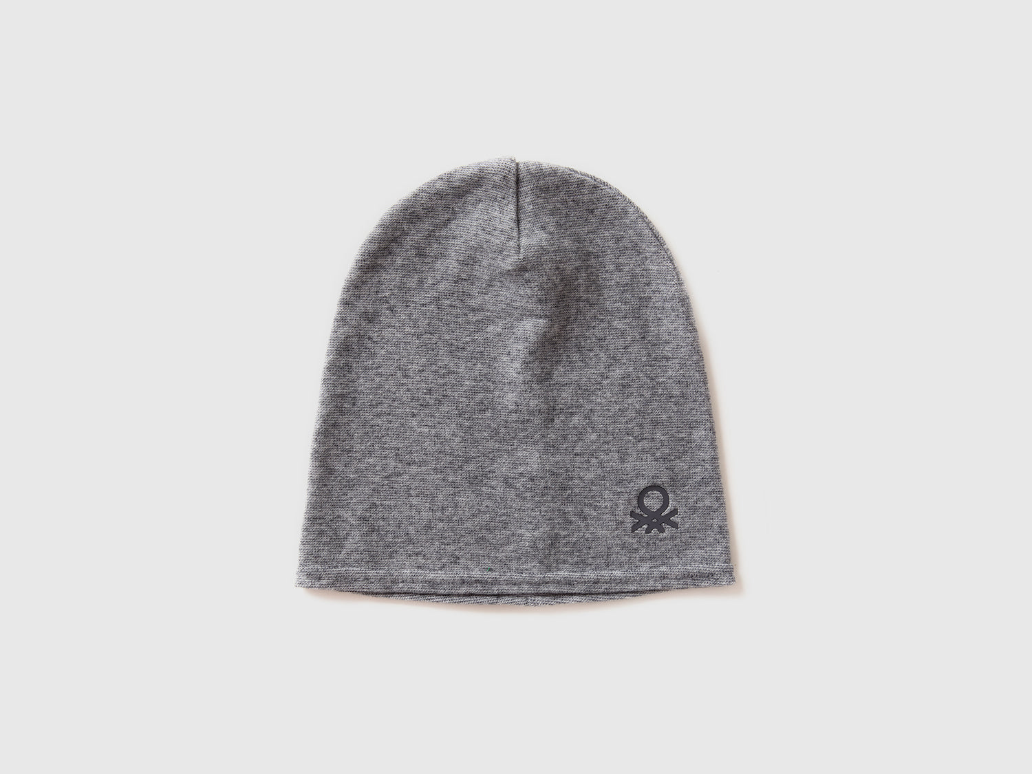 Stretch cotton cap da bimbo grigio chiaro | Benetton Outlet