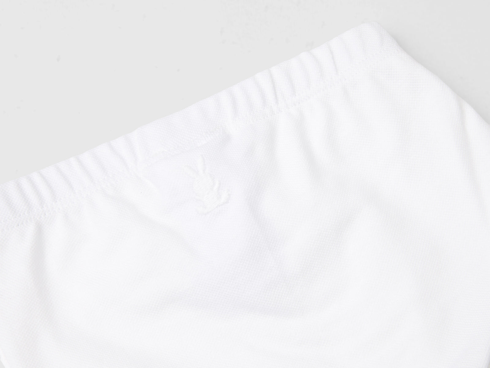 Shorts in cotone stretch da neonato bianco 2 | Benetton Outlet