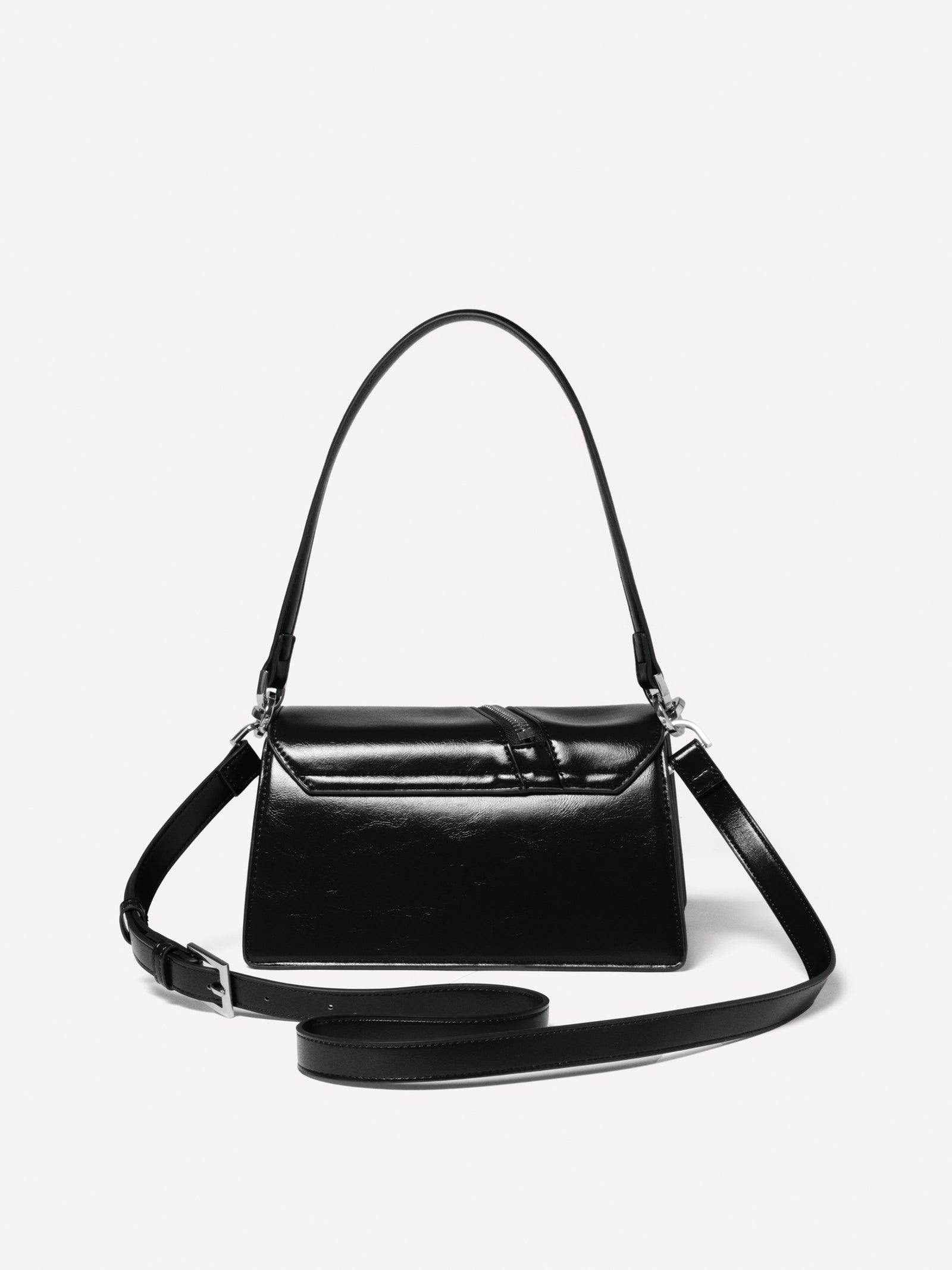 Borsa con cerniera da donna nero 2 | Sisley Outlet