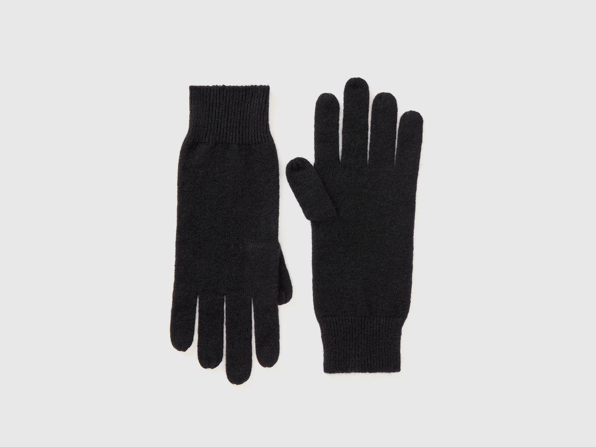 Guanti in puro cashmere