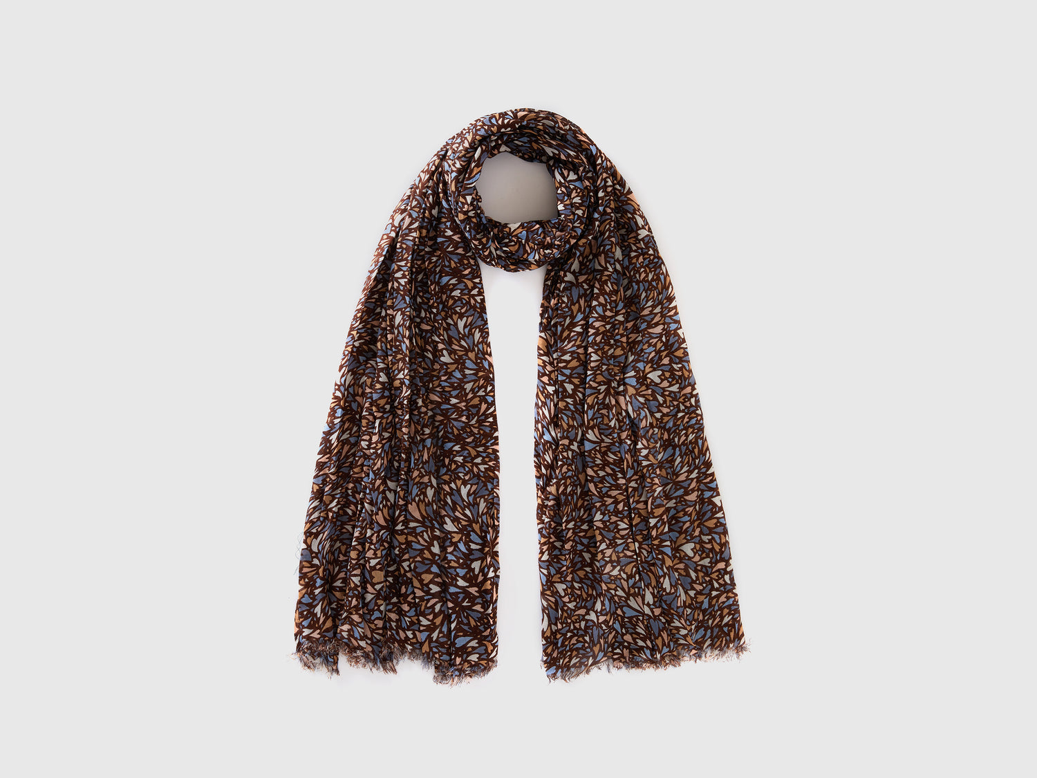 Sciarpa fantasia in viscosa da donna multi-color | Benetton Outlet