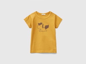 T-shirt manica corta in cotone bio