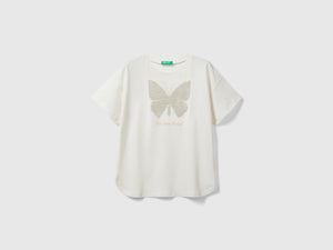 Maglietta con paillettes reversibili