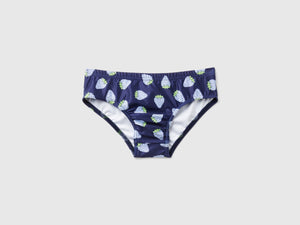 Strawberry pattern swim briefs