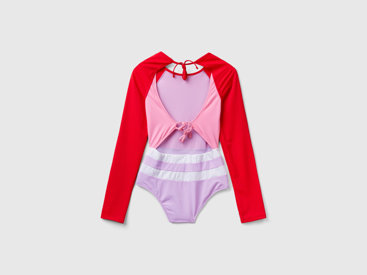 Costume a manica lunga in ECONYL®