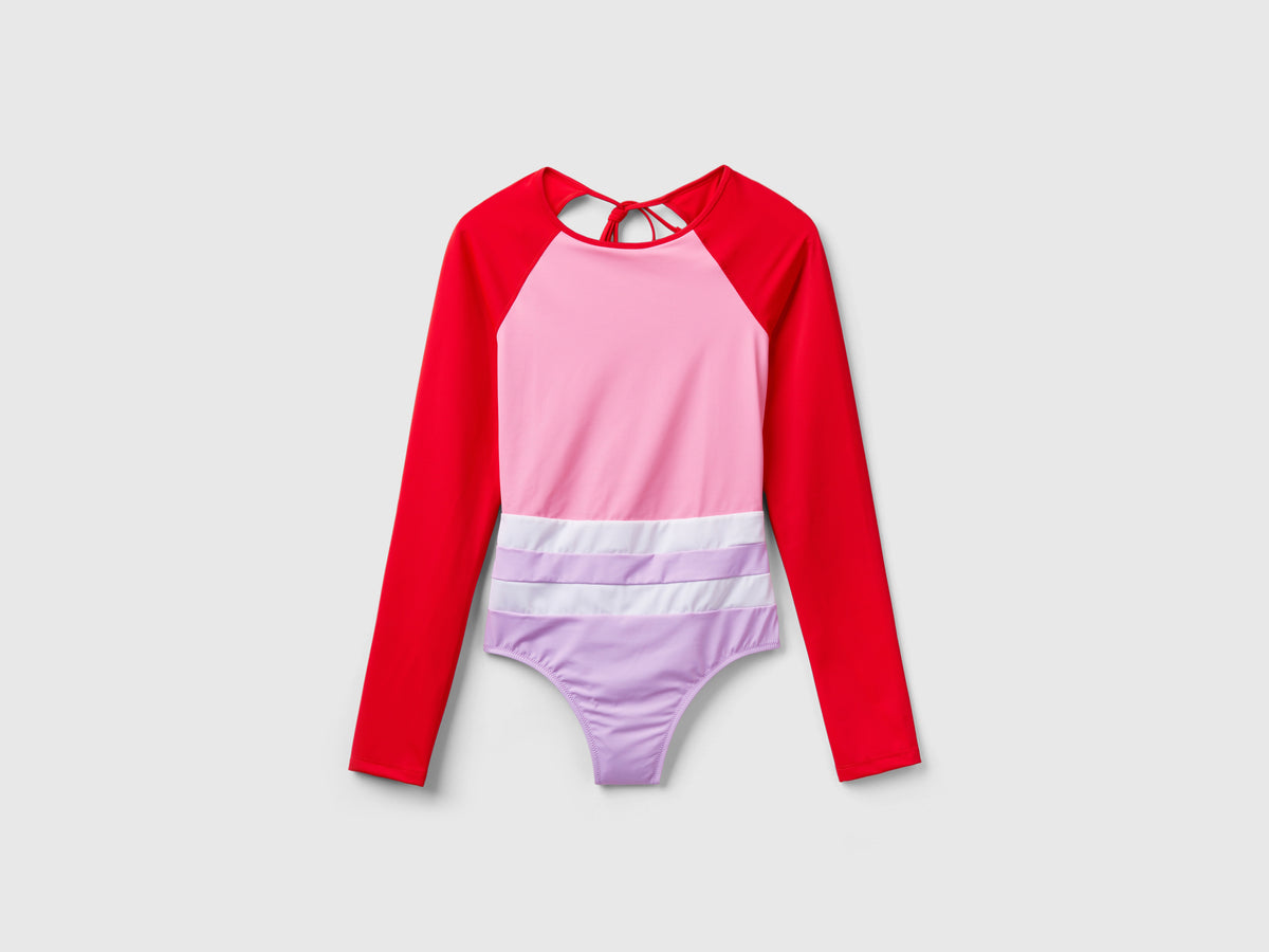 Costume a manica lunga in ECONYL®