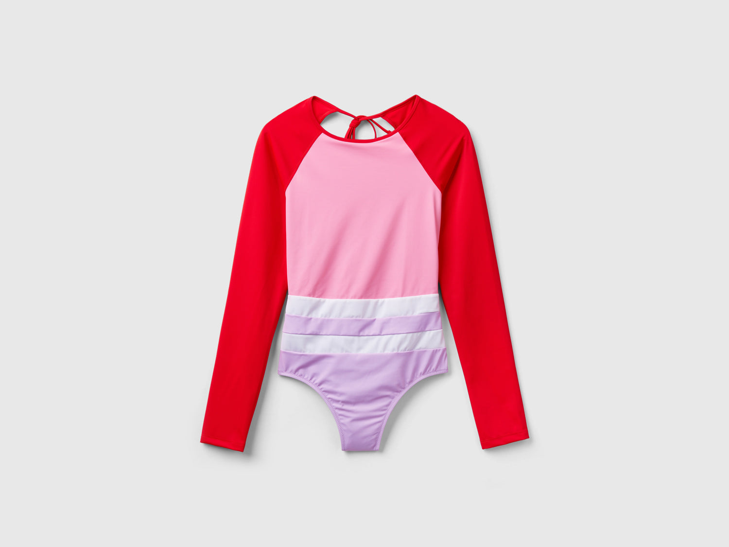 Costume a manica lunga in ECONYL® da donna multi-color | Benetton Outlet