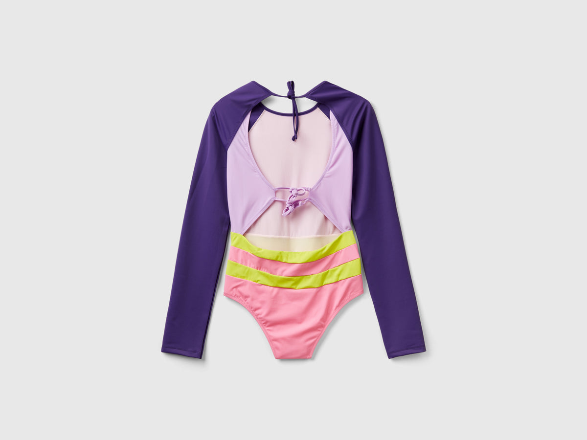 Costume a manica lunga in ECONYL®