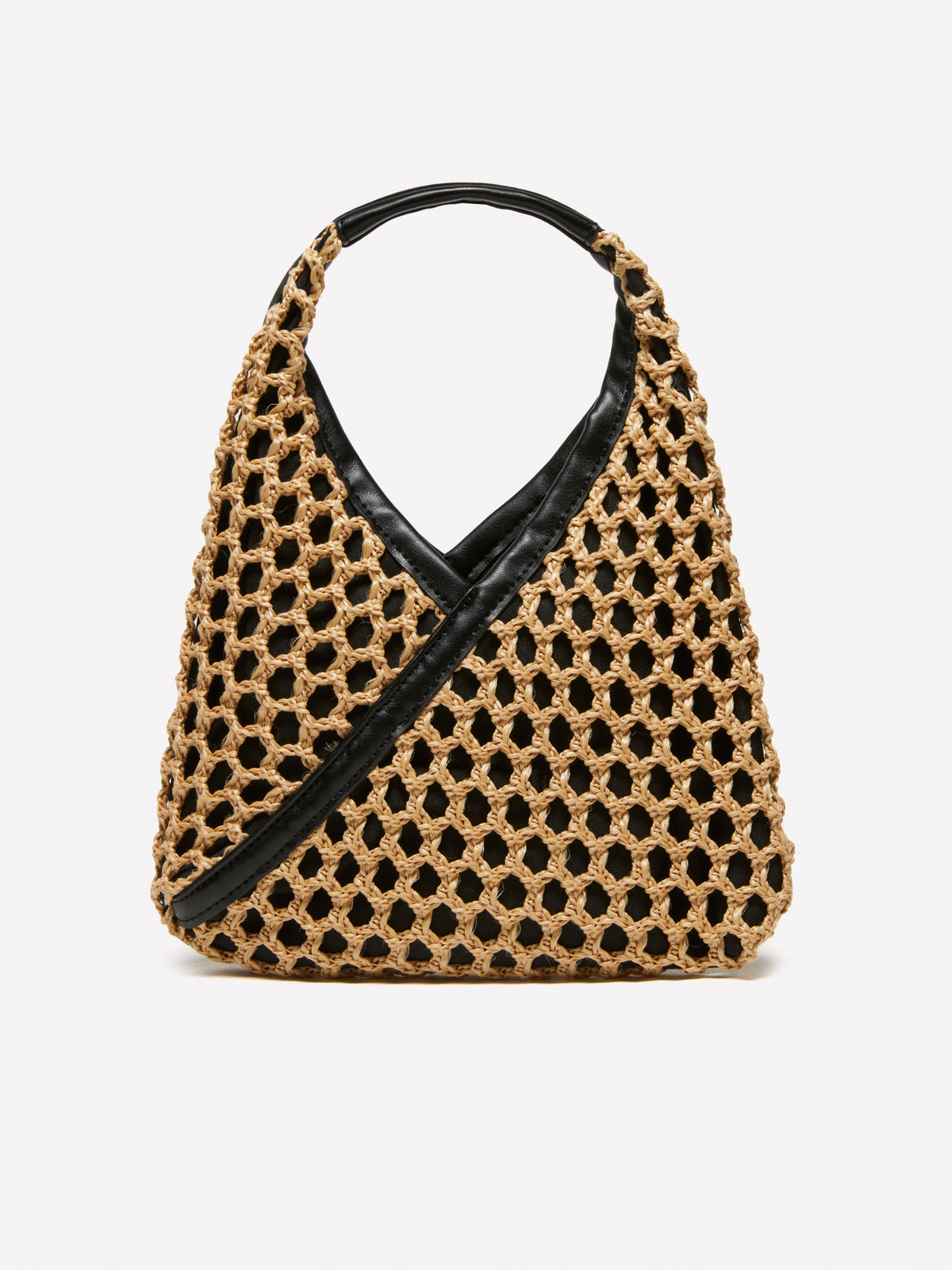 Borsa effetto crochet