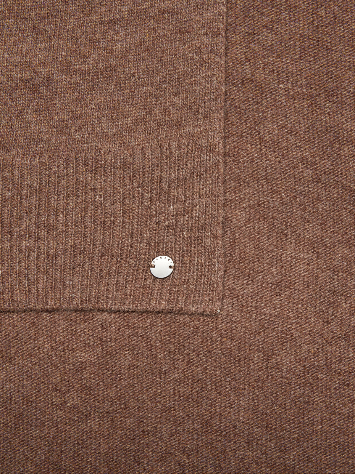 Sciarpa chiaro in maglia