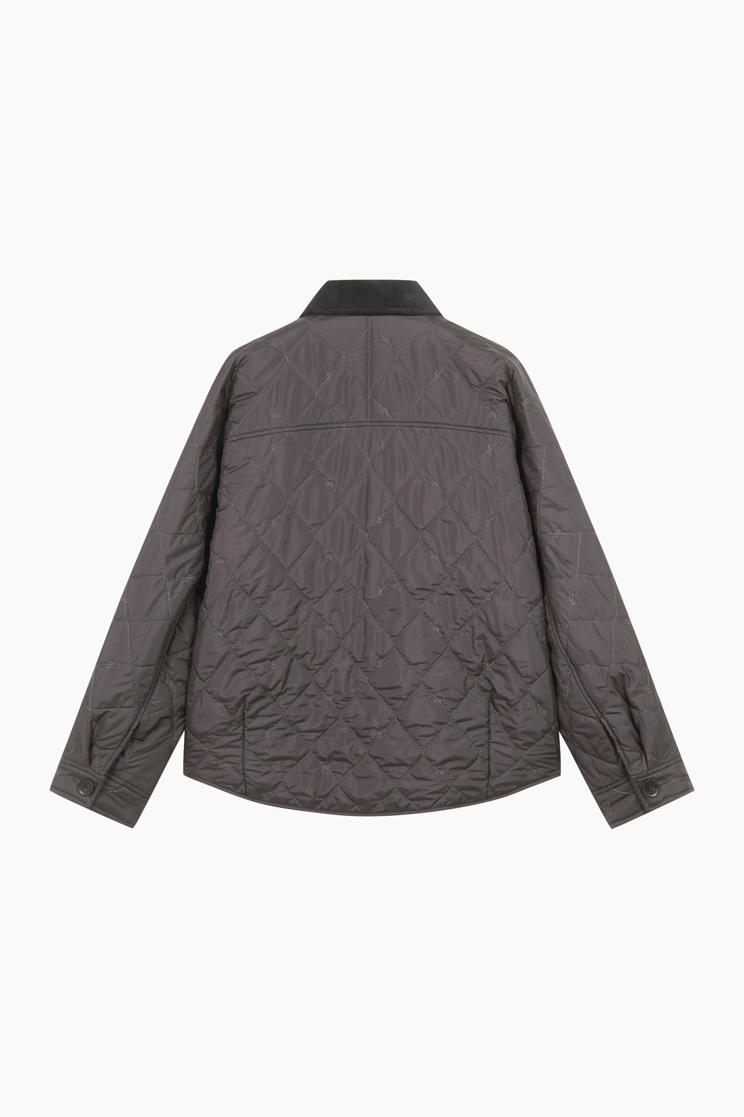 Giubbotto trapuntato da donna grigio scuro 2 | Sisley Outlet