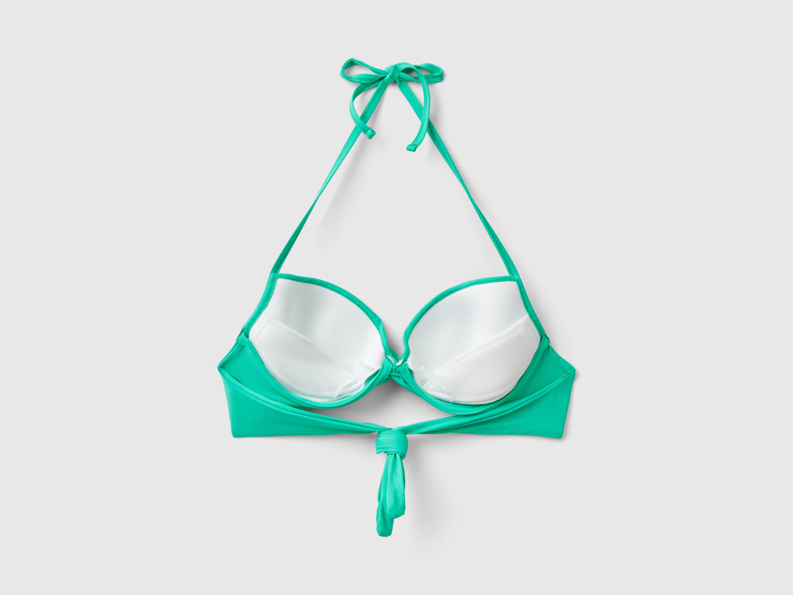 Push up costume in ECONYL® da donna turchese 2 | Benetton Outlet