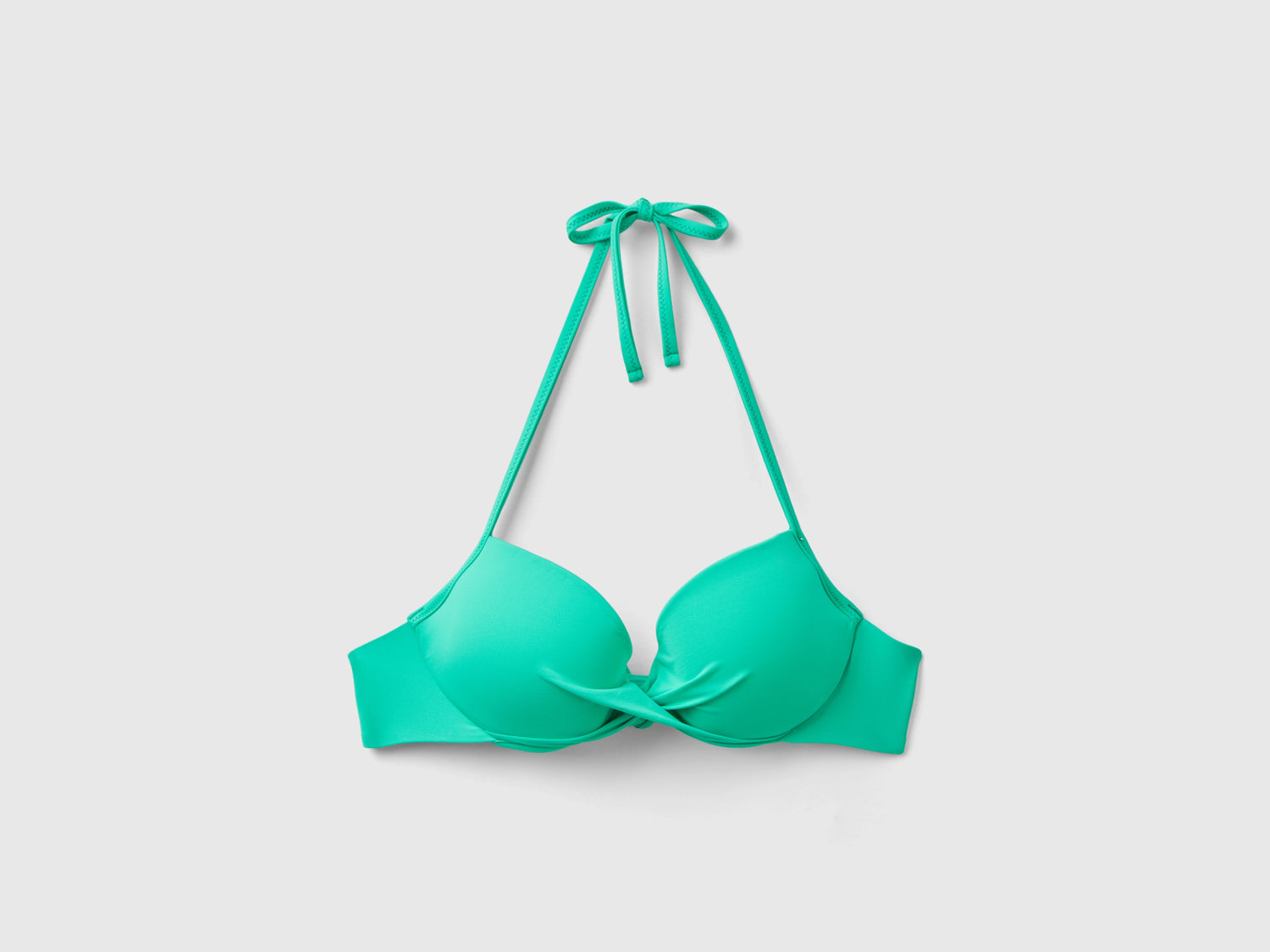 Push up costume in ECONYL® da donna turchese | Benetton Outlet