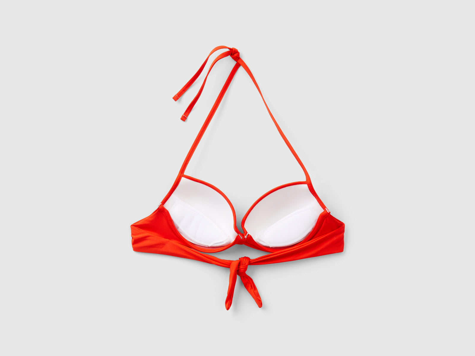 Push up costume in ECONYL® da donna rosso corallo 2 | Benetton Outlet