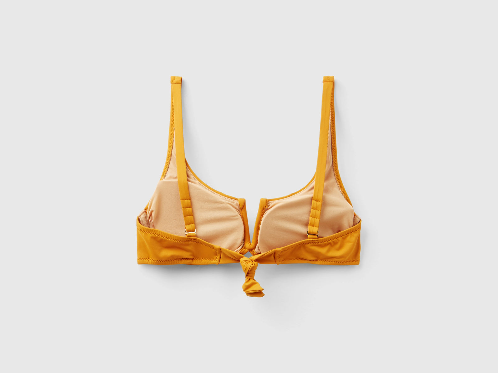ECONYL® costume brassiere da donna senape 2 | Benetton Outlet