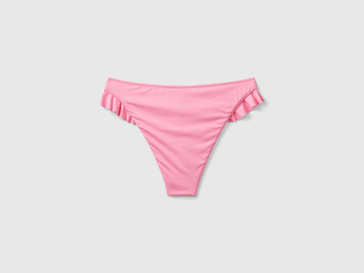Slip costume con balze in ECONYL®
